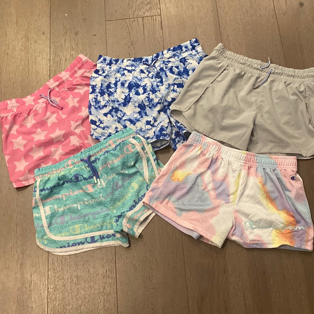 5 pairs of shorts